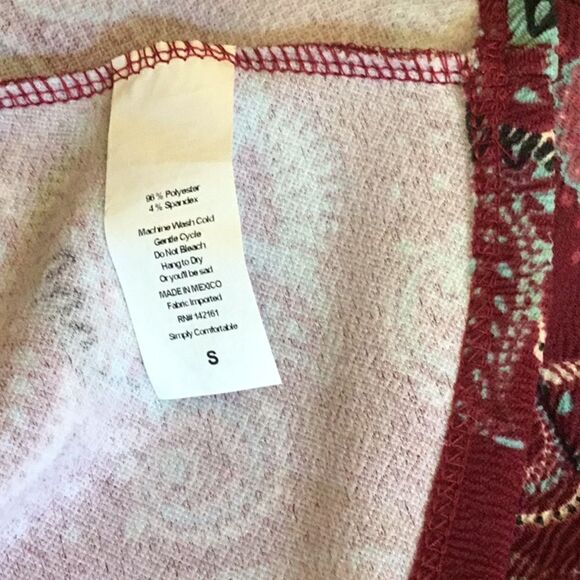 NWT LULAROE NICOLE dress in size small in a paisley design - Picture 13 of 14